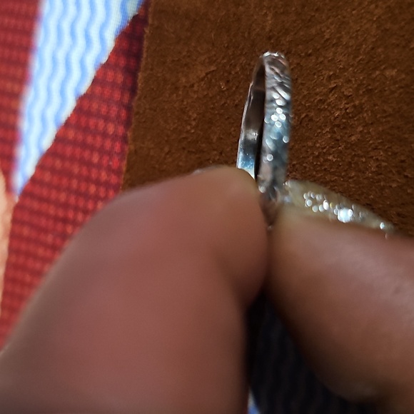 Ladies All Size 8 Sterling Silver Bangles and Rings Set Of Four Peices, New - Picture 5 of 8